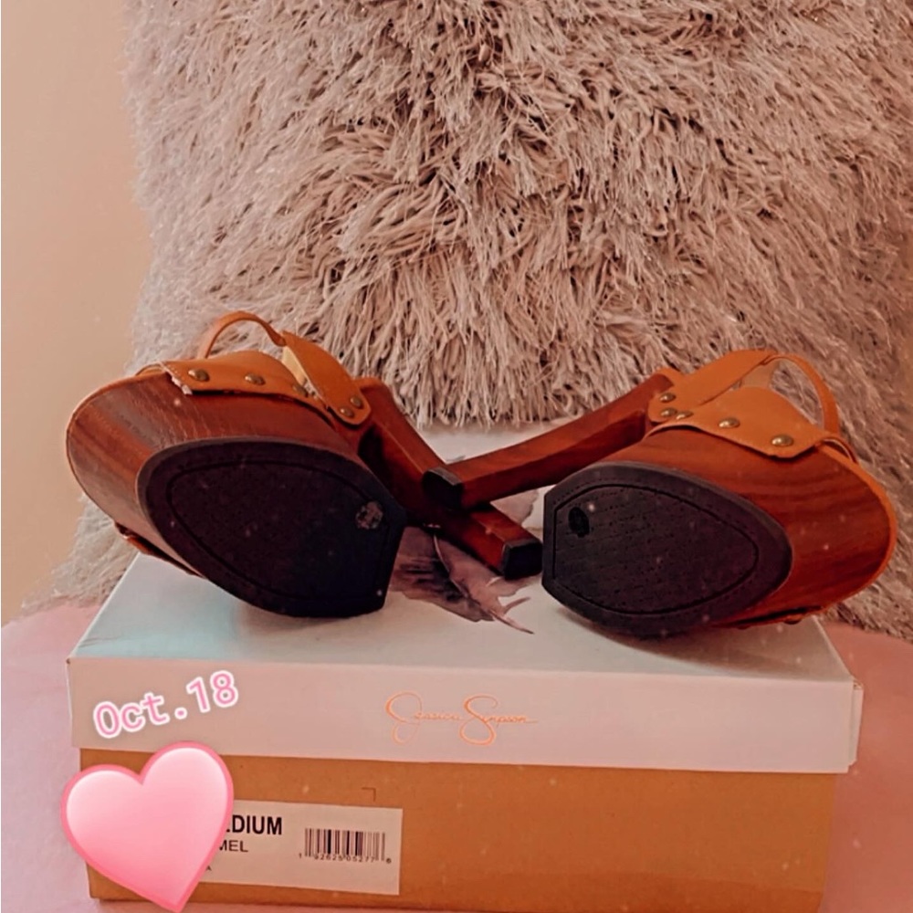 Jessica Simpson Deesela Platforms Women’s Size 8 1/2